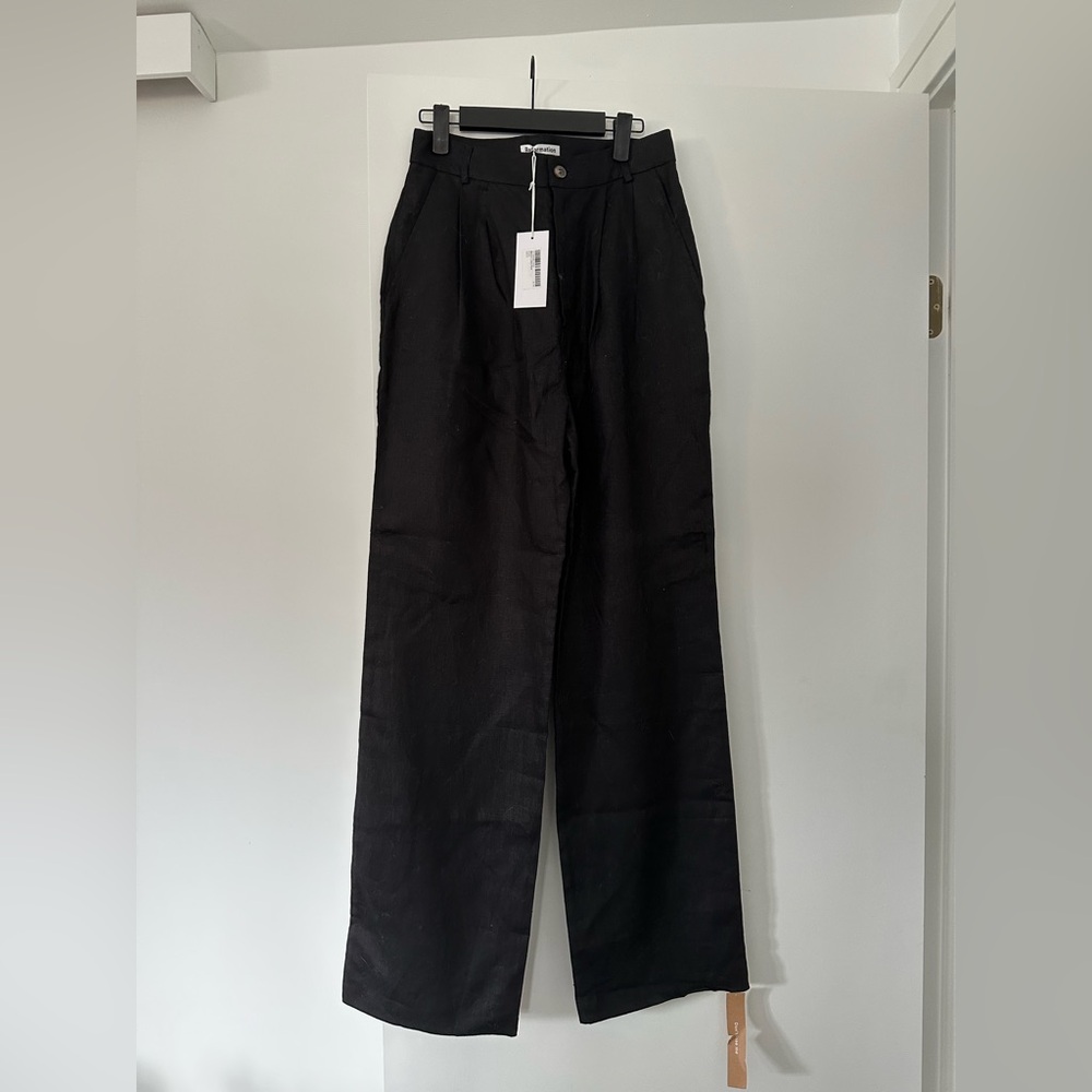 Reformation Mason Linen Pant